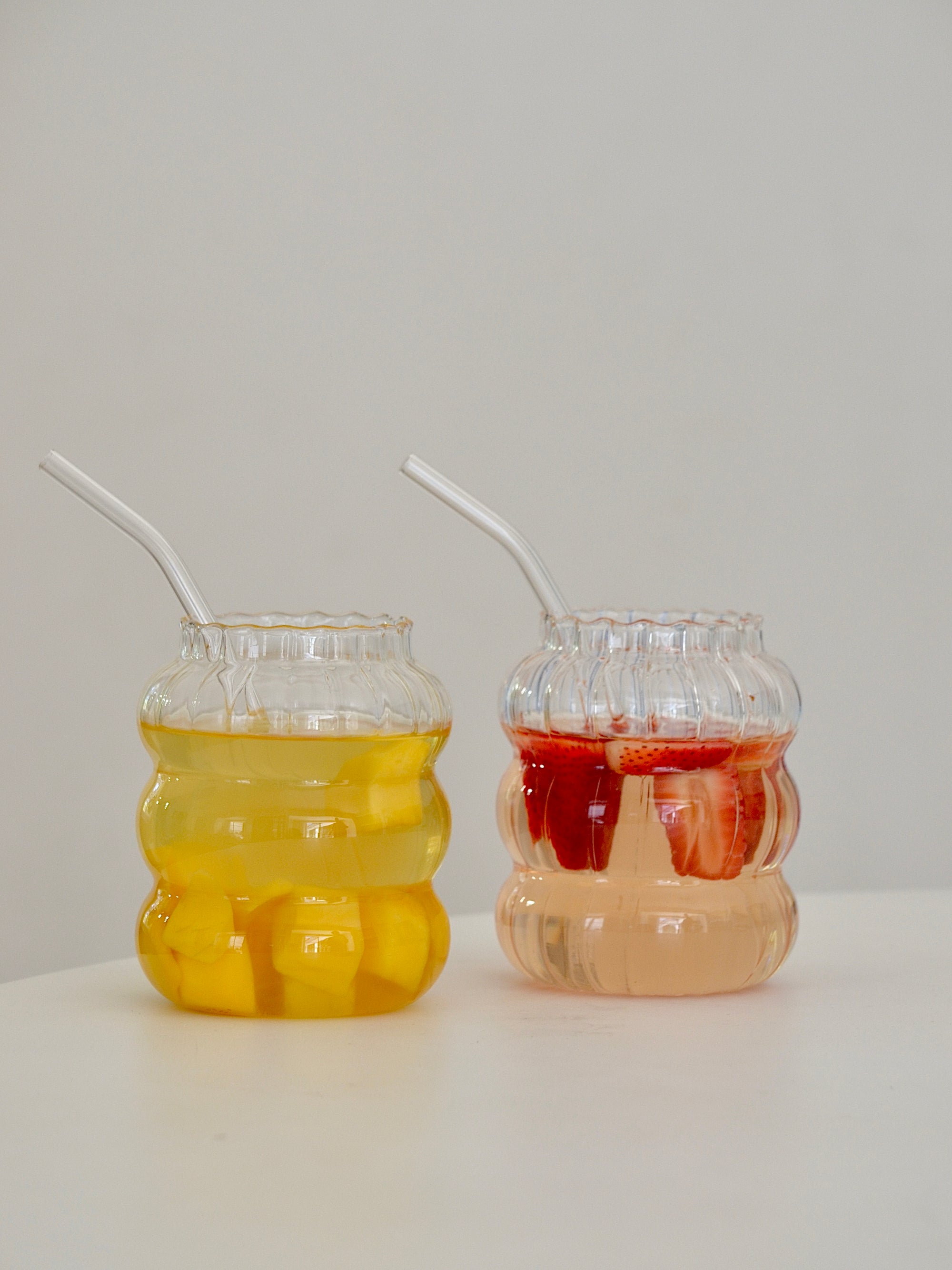 Iced Tea Duo Pack — 2 Glass Cups + All 4 Flavours