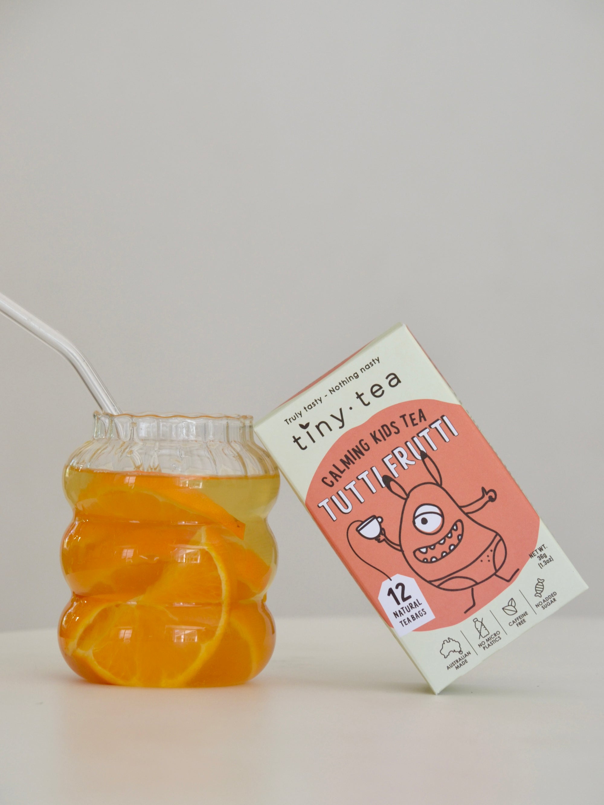Iced Tea Duo Pack — 2 Glass Cups + All 4 Flavours